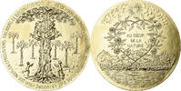 France Medaille Voeux, Au coeur de la Nature, Bronze Florentin -