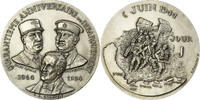 France Medaille 40ème Anniversaire du Débarquement, Bronze argenté -