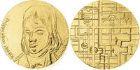 France Medaille Philippe Lebon, Gilt Bronze, Schaefer -