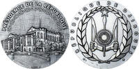 France Medaille République de Djibouti, Bronze argenté, MDP -