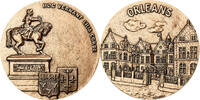 France Medaille Ville d'Orléans, Bronze, Coutré -