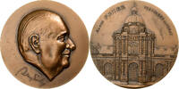 France Medaille Alain Poher, Président du Sénat, Bronze, Fourbé -