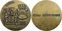 France Medaille Jumelage Laval-Boston, XXème Anniversaire, Bronze -