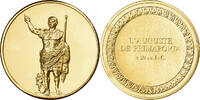 France Medaille L'Auguste de Primaporta, Gilt Bronze -