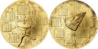 France Medaille Calendrier, Nouvelle Année, Bronze, JP. Réthoré -