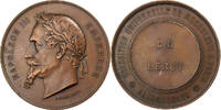 France Medaille Napoléon III, Exposition Universelle de Paris, Cuivre -