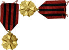Belgique Medaille Mérite Civique, Très bon état, Gilt Bronze, 35 -