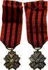 Belgique Medaille Mérite Civique, Réduction, Excellent Quality, Argent, 16 -