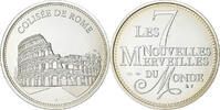 France Medaille Merveilles du monde, Colisée de Rome, Argent -