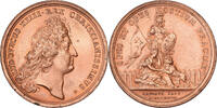 France Médaille Louis XIV, Prise de Gand, Cuivre, Mauger -