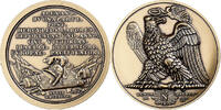 France Médaille Napoléon Ier, Traité de Campo-Formio, Brenet, Refrappe -