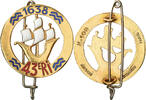 France Broche 43ème Régiment d'Infanterie, Military, Excellent Quality -