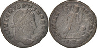 Follis Monnaie, Crispus, Sirmium, Cuivre, RIC:49 -
