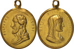 France Médaille Medal, Religious medal, Religions & beliefs, 18EME SIECLE, Cuivre -