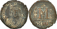 Follis Monnaie, Maurice Tibère, Antioche, Cuivre, Sear:533 -