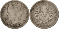 États-Unis 5 Cents Monnaie, Liberty Nickel, U.S. Mint, Philadelphie -