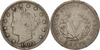 États-Unis 5 Cents Monnaie, Liberty Nickel, U.S. Mint, Philadelphie -