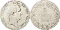 France 5 Francs Monnaie, Louis-Philippe, Paris, Argent, KM:735.1 -