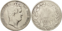 France 5 Francs Monnaie, Louis-Philippe, Rouen, Argent, KM:737.2 -