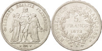 France 5 Francs Monnaie, Hercule, Paris, Argent, KM:820.1 -