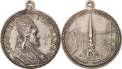 Vatican Médaille Innocent X, Fontaine des Quatre-Fleuves, Argent -