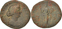 As Monnaie, Faustina II, Roma, Bronze, RIC:1639 -