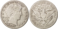 États-Unis Quarter Monnaie, Barber Quarter, U.S. Mint, New Orleans -