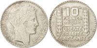 France 10 Francs Monnaie, Turin, Paris, Argent, KM:878, Gadoury:801 -