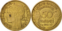 France 50 Centimes Monnaie, Morlon, Aluminum-Bronze, KM:894.1 -