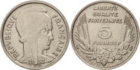 France 5 Francs Monnaie, Bazor, Paris, Nickel, KM:887, Gadoury:753 -