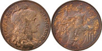 France 10 Centimes Monnaie, Dupuis, Paris, Bronze, KM:843 -