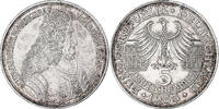 5 Mark 1955 G Deutschland Ludwig Wilhelm, Karlsruhe, Silber, VZ, KM:115 VZ