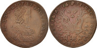 Belgique Jeton Spanish Netherlands, Charles II, Bruxelles, Bureau des -