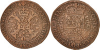 Belgique Jeton Spanish Netherlands, Charles II, Bruxelles, Bureau des -