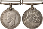 Royaume-Uni Médaille United Kingdom , Defence Medal, Medal, Excellent Quality, Nickel -