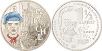 France 1-1/2 Euro Monnaie, Argent, KM:1332 -