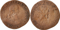 Pays-Bas espagnols Jeton Belgium, Charles II, Anvers, Bureau des Finances -