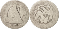 États-Unis Quarter Monnaie, Seated Liberty Quarter, U.S. Mint, San -