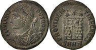 Nummus Monnaie, Crispus, Nicomédie, Cuivre, RIC:VII 92 -