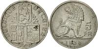 Belgique 5 Francs, 5 Frank Nickel -