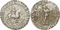 Tétradrachme Monnaie, Royaume Indo-Scythe, Azes I, Azes I, Indo Scythians -