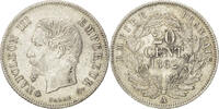 France 20 Centimes Monnaie, Napoleon III, Napoléon III, Paris -