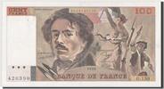 France 100 Francs Billet, 100 F 1978-1995 ''Delacroix'' -