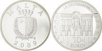 Malte 10 Euro La Castellania, Argent, KM:133 -