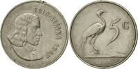 Afrique du Sud 5 Cents Monnaie, Nickel, KM:67.1 -
