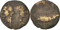 Dupondius Monnaie, Agrippa, Nîmes, Bronze, RIC:160 -
