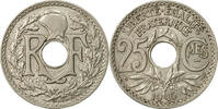 France 25 Centimes Monnaie, Lindauer, Nickel, Gadoury:379, KM:867 -