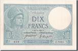 France 10 Francs Billet, 10 F 1916-1942 ''Minerve'', Fayette:6.4 -