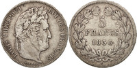 France 5 Francs Monnaie, Louis-Philippe, Lille, Argent, KM:749.13 -