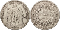 France 5 Francs Monnaie, Hercule, Bordeaux, Argent, KM:756.4 -